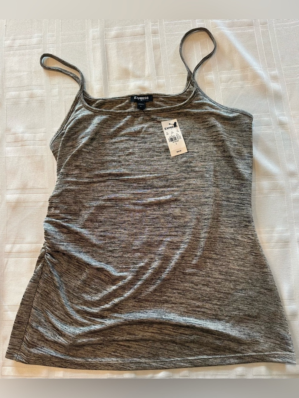 Women’s Express Camisole Spaghetti Strap Tank Top Shirt Size Large NWT $32.95